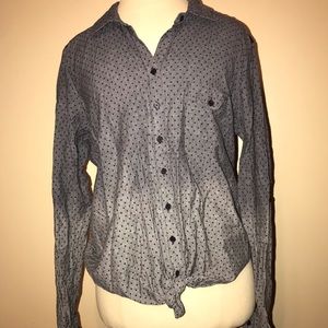 Ombré button up shirt